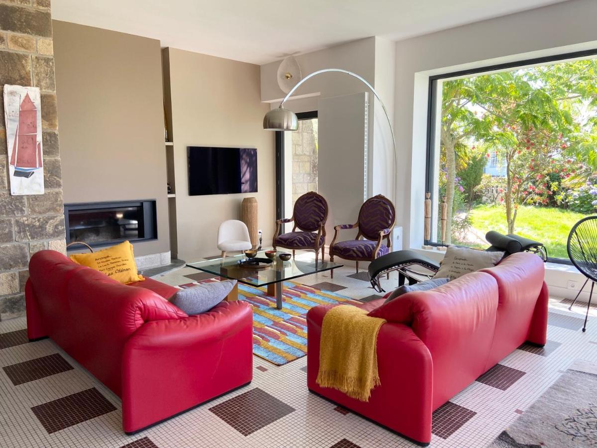 Superbe Villa Vue Sur Mer, Corniche De La Plage Benodet Bagian luar foto