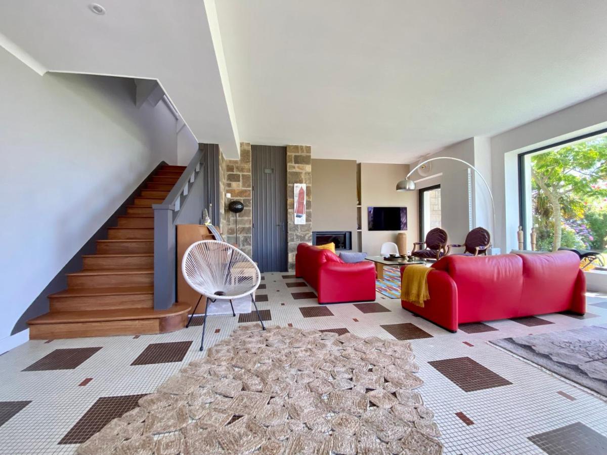 Superbe Villa Vue Sur Mer, Corniche De La Plage Benodet Bagian luar foto
