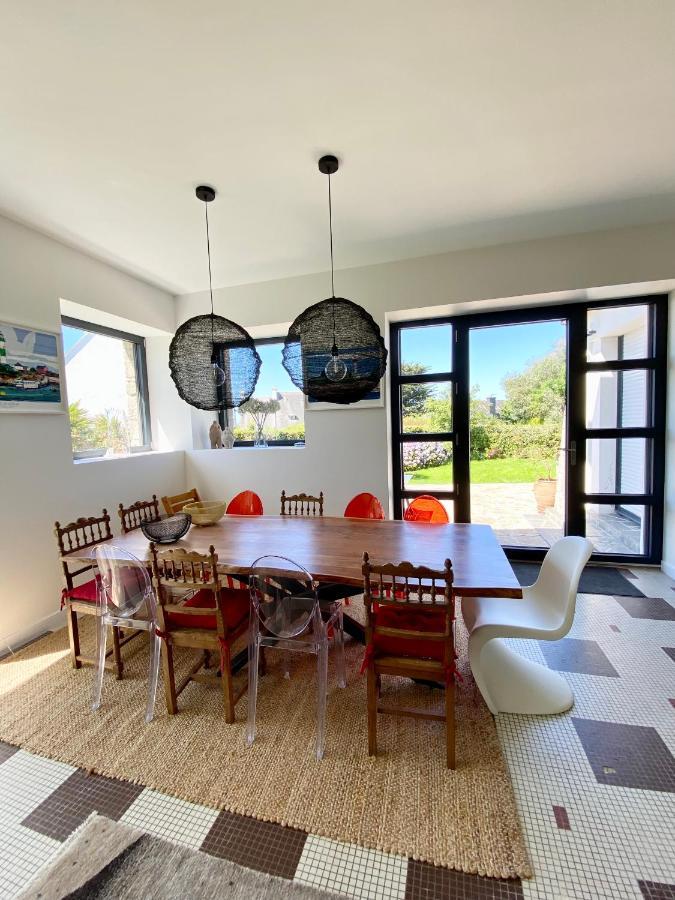 Superbe Villa Vue Sur Mer, Corniche De La Plage Benodet Bagian luar foto