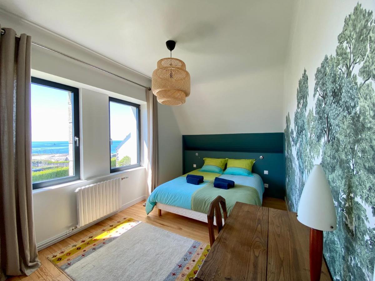Superbe Villa Vue Sur Mer, Corniche De La Plage Benodet Bagian luar foto