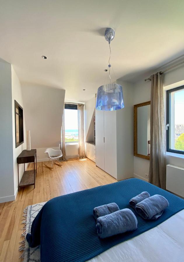 Superbe Villa Vue Sur Mer, Corniche De La Plage Benodet Bagian luar foto