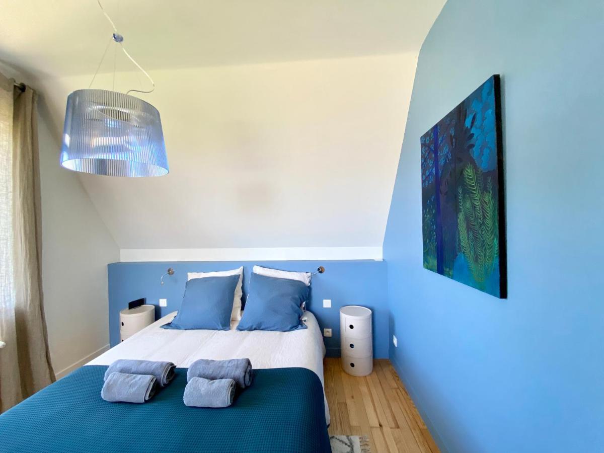 Superbe Villa Vue Sur Mer, Corniche De La Plage Benodet Bagian luar foto